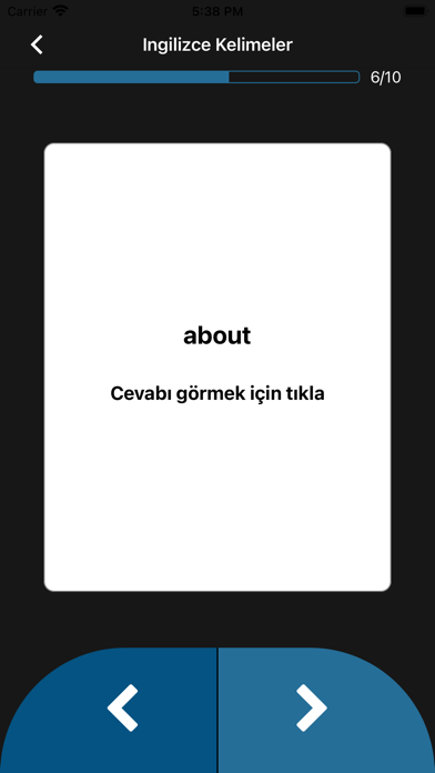 Rastgele İngilizce Kelimeler Screenshot
