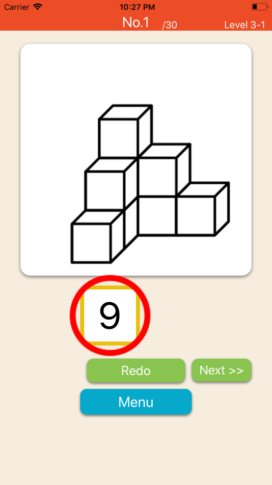 #3. Block Count 200q (iOS) 由: Kei Suefuji