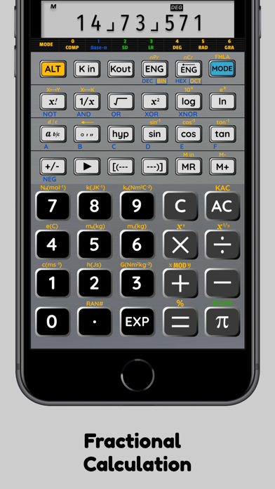 SFX Calc Screenshot