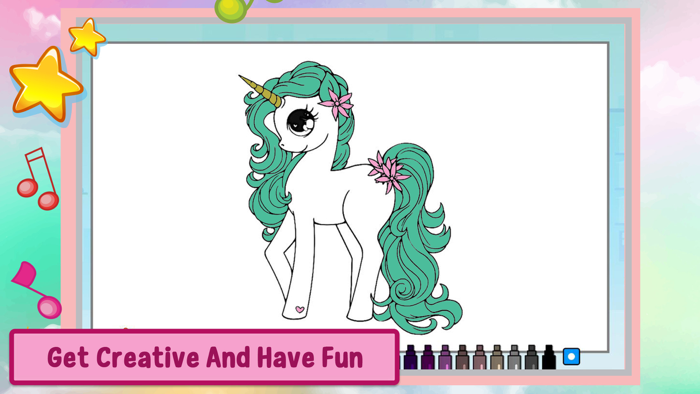 Unicorn Coloring Games - Art