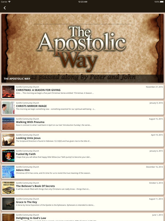 App screenshot