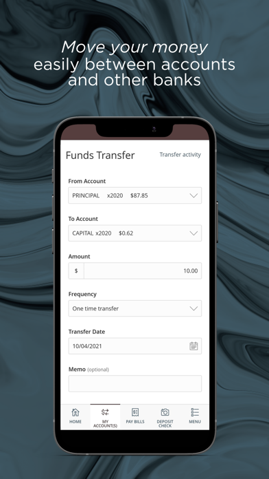 Fourth Capital Bank Screenshot