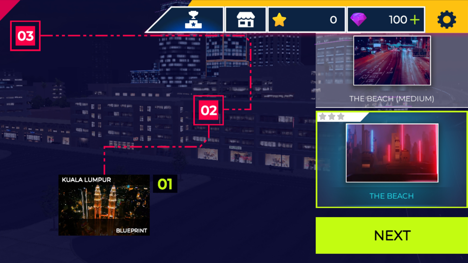 #4. Beat Rocket: EDM Firework (iOS) 由: SENSOR NOTES JOINT STOCK COMPANY