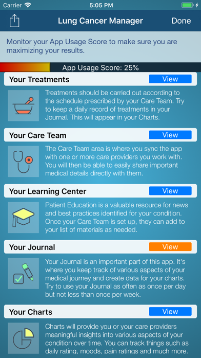 Lung Cancer Manager Screenshot