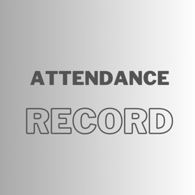 螢幕擷取畫面 (3) Attendance Record