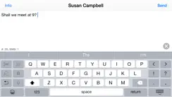 SMS touch iPhone image 2