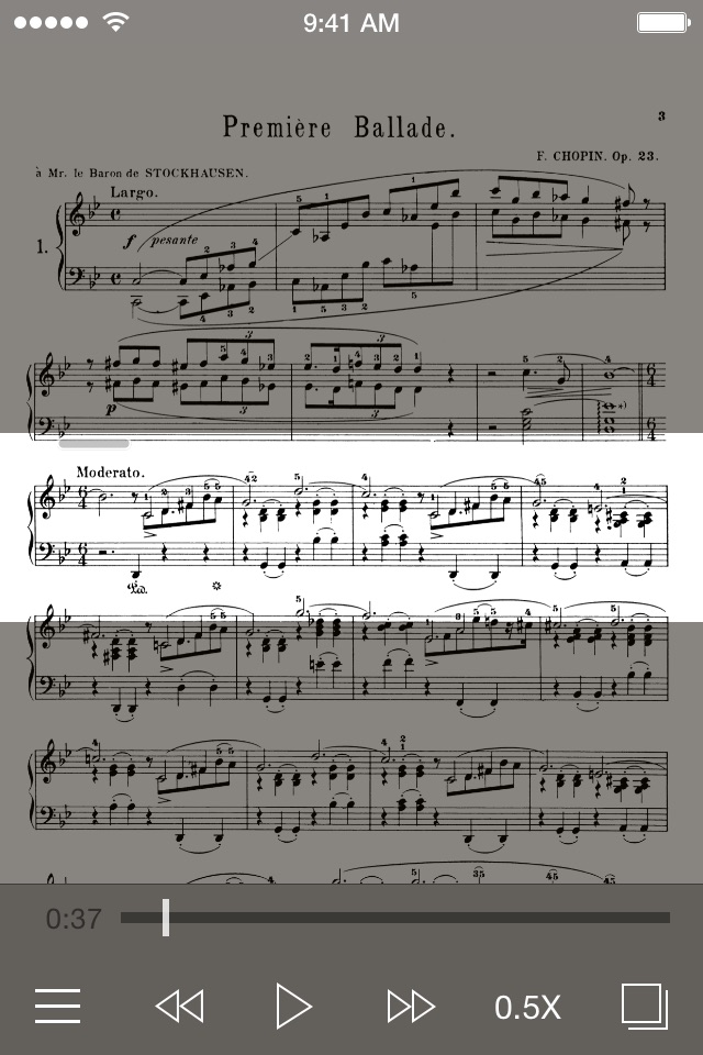 Chopin Ballades & Scherzos screenshot 2