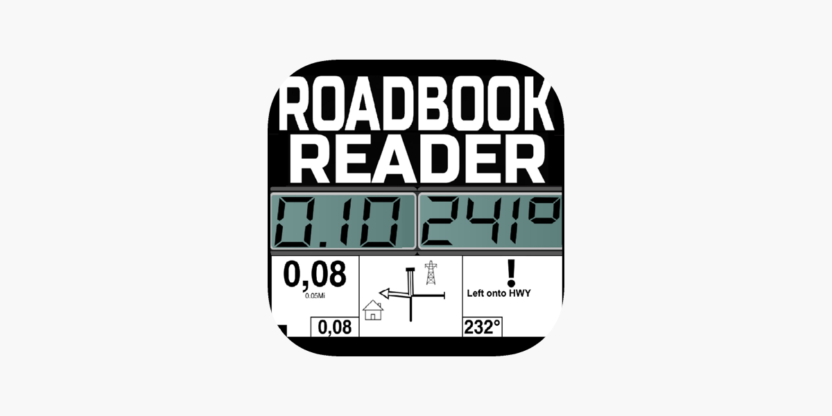 Rally Roadbook Reader im App Store