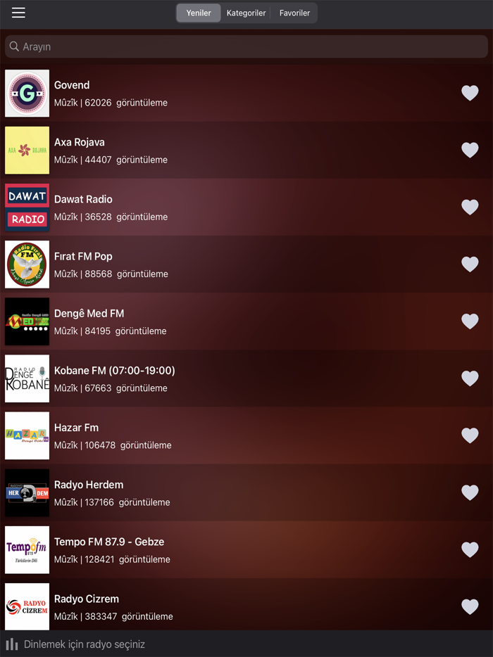 Kürtçe Radyo - Radyoyê Kurdî