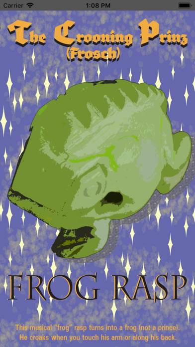 The Crooning Prinz Frog Rasp screenshot