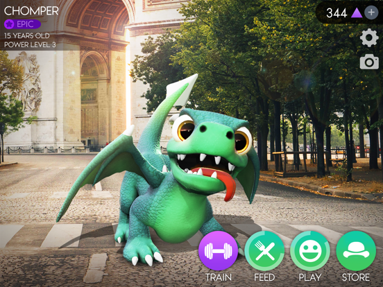 AR Dragon iPad app afbeelding 5