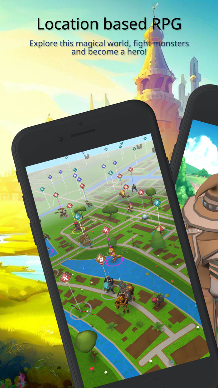 Magic Streets GPS realm game