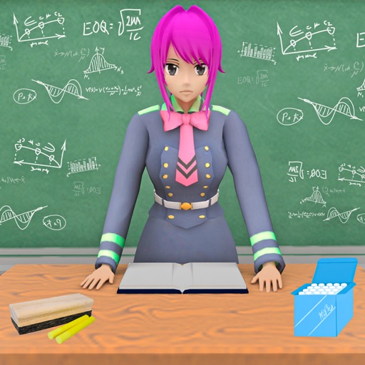 Anime School Teacher Sim Games iOS App