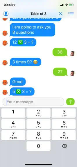 Game screenshot Math Chat - my robot teacher mod apk