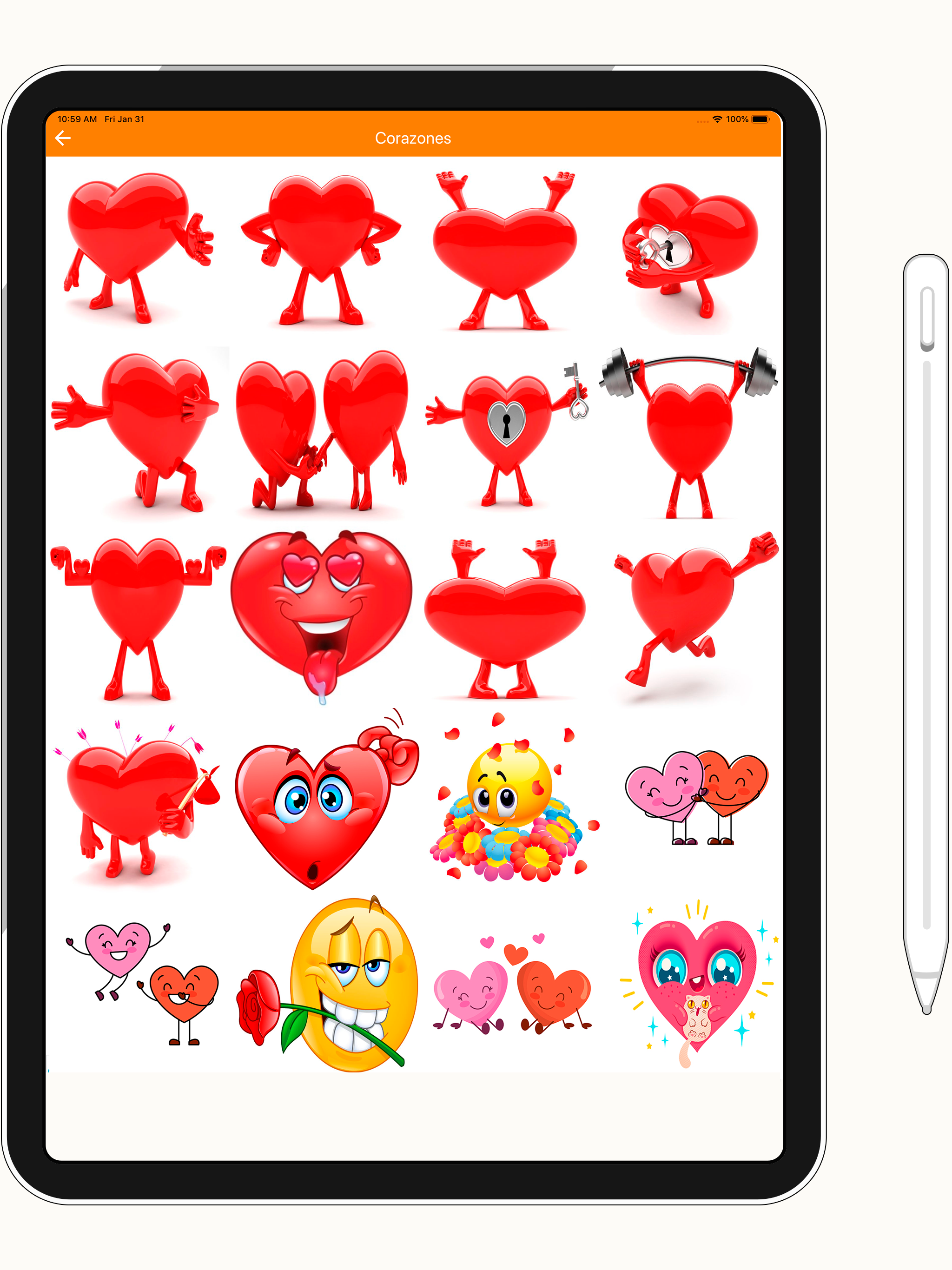 Stickers emojis for iphone