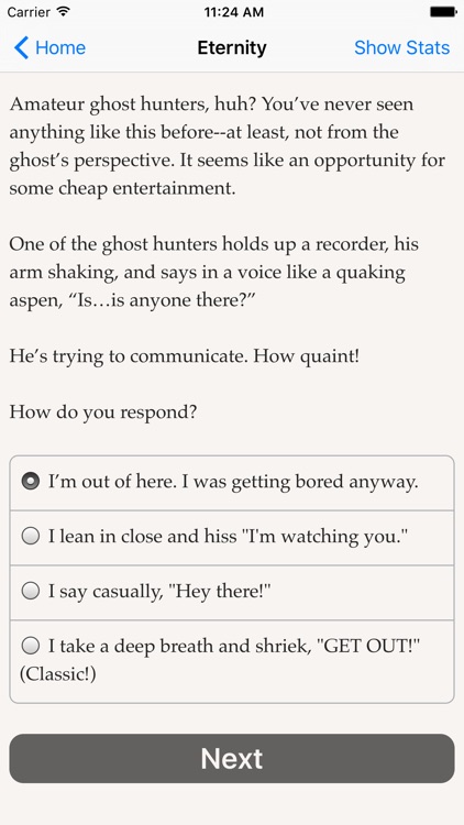 Gambling with Eternity