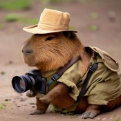 Capybara Wallpaper - Funny Pet