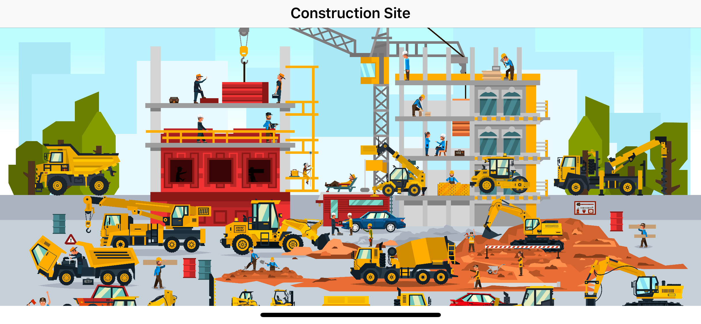 Construction Site - Vehicles