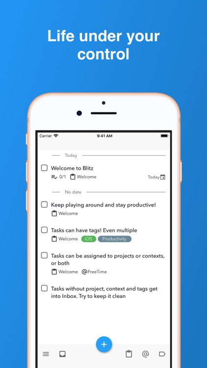 Blitz: Tasks, ToDo List, Notes