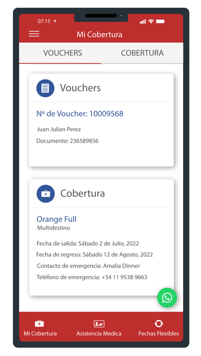 Safe Travel Assistance Screenshot
