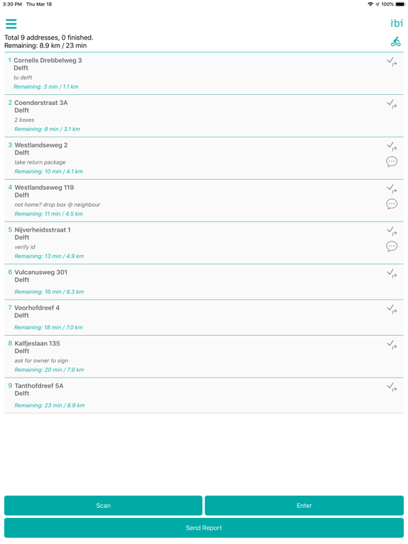 Screenshot #6 pour IBI - Optimal route planner