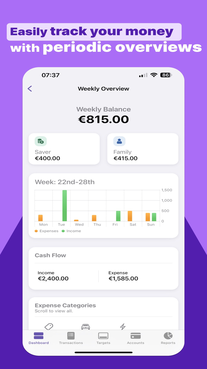 Moneta Expense Tracker