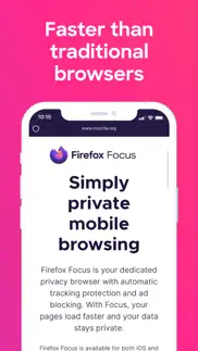 firefox focus: privacy browser iphone screenshot 4