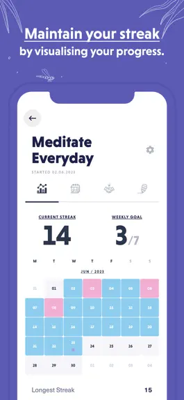 Game screenshot haatch. - Goal & Habit Tracker apk