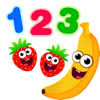 Math kids games for toddlers 2 - Funny Food: Kids Learning Games