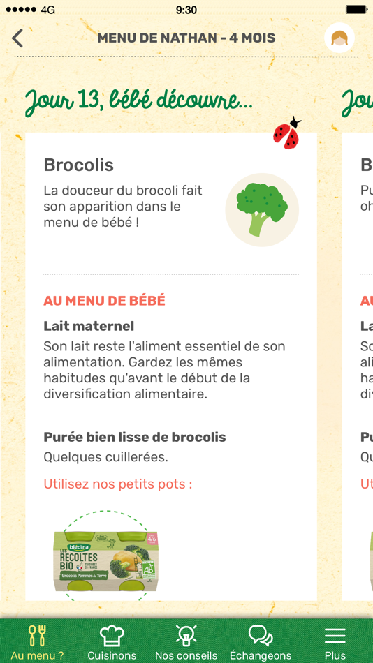 #2. BlédiPOP (iOS) 由: Danone