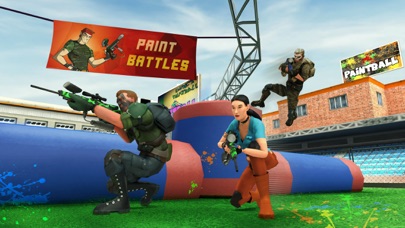 Paintball Shooting Games 3D Screenshot