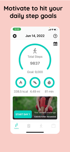 ‎Walkster: Walking Weight Loss Screenshot