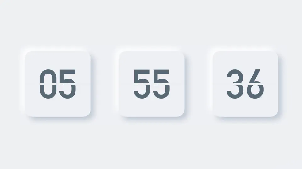 Скриншот FlipClock + на iPhone 4