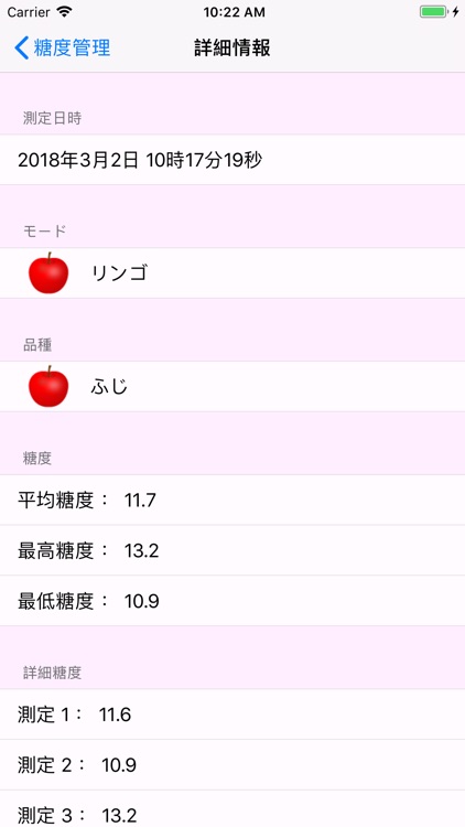 アマミールde糖度管理