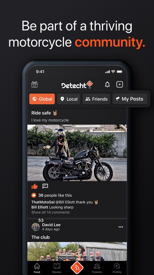 #10. Detecht - Motorcycle App & GPS (iOS) 由: Detecht Technologies AB