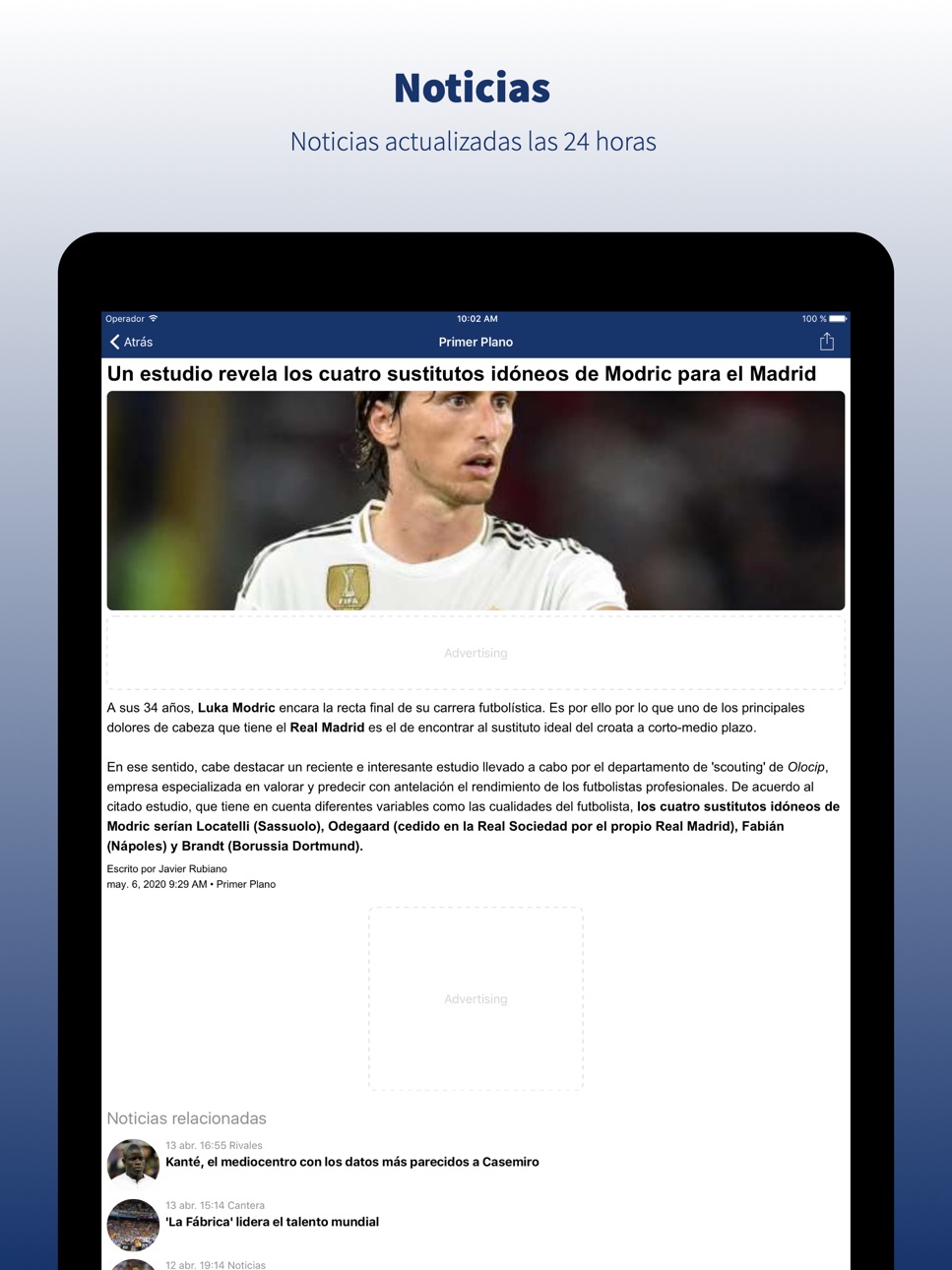 iPad screenshot