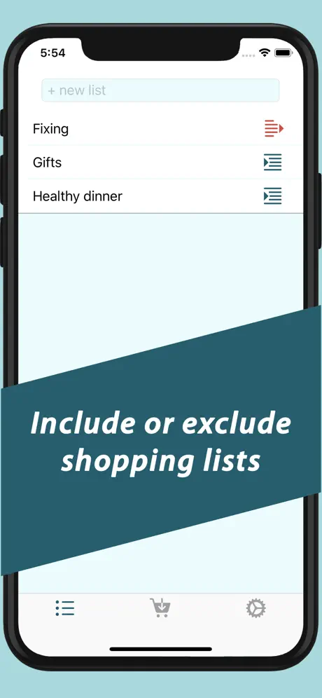 Buy easy - grocery list maker