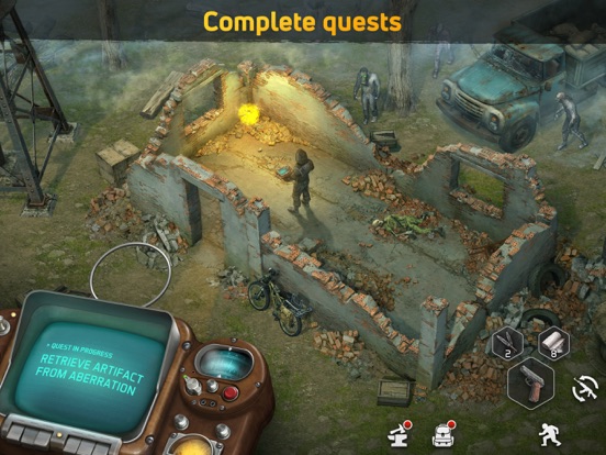 Dawn of Zombies: Survival Game iPad screenshot 5 - Games app