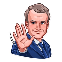 E. Macron Stickers