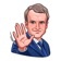 E. Macron Stickers app icon - Stickers app for iPhone