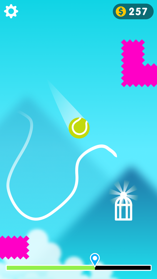 #2. Draw The Line 3D (iOS) Bởi: SUPERSONIC STUDIOS LTD
