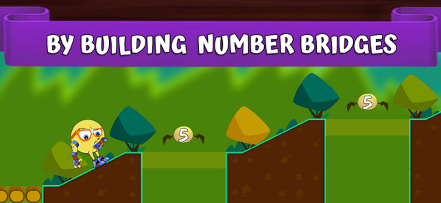 ‎Math Bridges School: Fun Games Screenshot