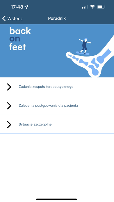 BackOnFeet Screenshot