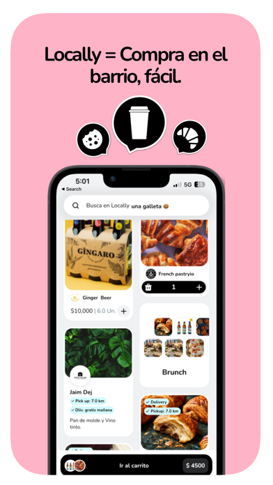 Locally- Marketplace de barrio Screenshot 1 - AppWisp.com