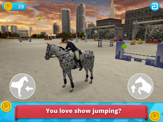 Horse World -  Show Jumping iPad app afbeelding 1