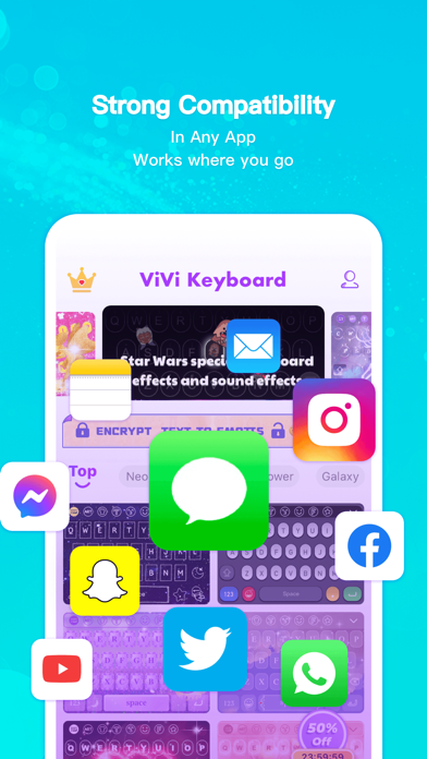 ViVi Keyboard: Theme & Chatbotのおすすめ画像6