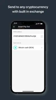 bitcoin cash wallet freewallet iphone screenshot 3
