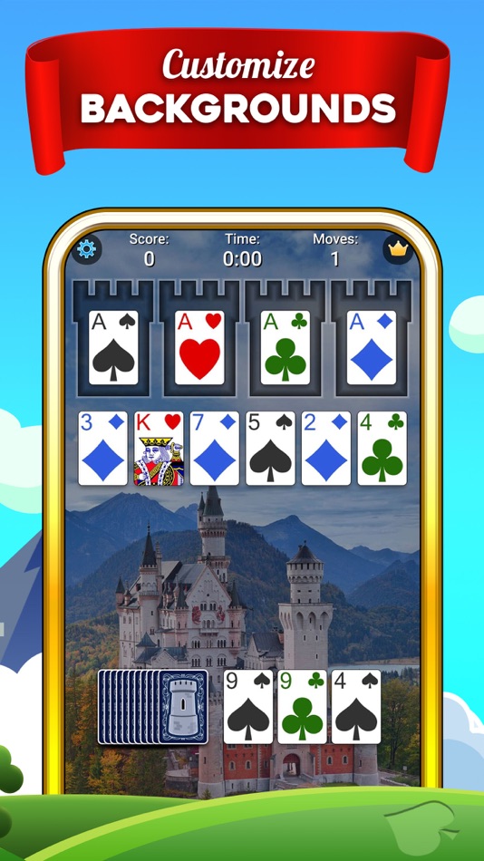#6. Castle Solitaire: Card Game (iOS) 由: MobilityWare