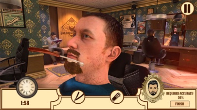 Barber Shop Hair Saloon Sim 3D Screenshot