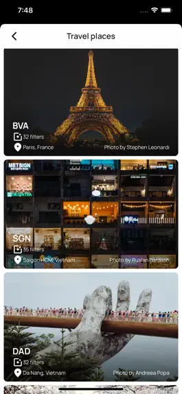 Game screenshot Travel Filters, Analog Presets apk